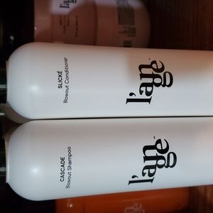 Lange blowout shampoo and conditioner. New